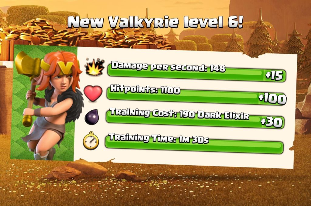 clash of clans new update th17